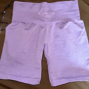 NWT NVGTN lilac seamless shorts